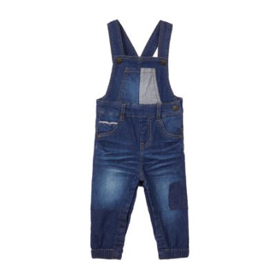 Name It chlapecké džíny Dungarees Romeo tmavě modrá džínovina – Zboží Mobilmania