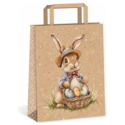 ARGUS Velikonoční dárková taška kraft 22x29x11 cm 20292008 – Zboží Mobilmania