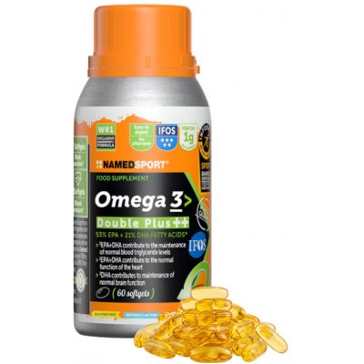 Named OMEGA 3 DOUBLE PLUS 60 měkkých gelů – Hledejceny.cz