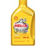 Shell Helix HX5 15W-40 1 l – Hledejceny.cz