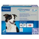 Effipro Duo Spot-on Dog M 10-20 kg 4 x 1,34 ml – Hledejceny.cz