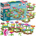 KIK KX4396_1 Stavebnice květinová zahrada 104 ks – Zboží Dáma
