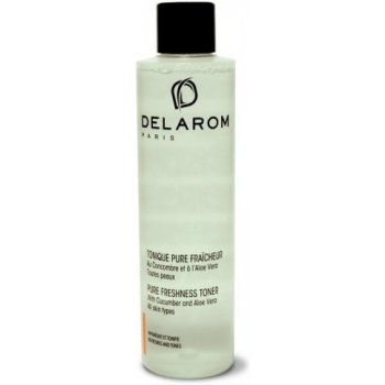 Delarom Pure Freshness Toner - čistící osvěžující tonikum s okurkou a aloe vera 200 ml