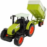 Dickie CLAAS Ares traktor s přívěsem 57 cm zelený/béžový/červený – Zbozi.Blesk.cz