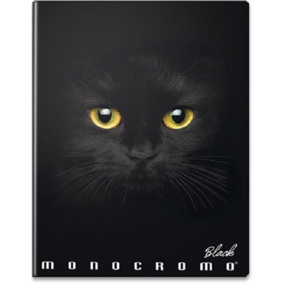 Pigna Školní sešit Monocromo Black A4 linkovaný – Zboží Dáma