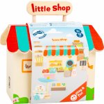 Small Foot Dřevěný obchůdek v kufříku – Zboží Mobilmania