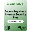 antivir Webroot SecureAnywhere Internet Security Plus EU 3 lic. 1 rok (WSAISP3-1EU)