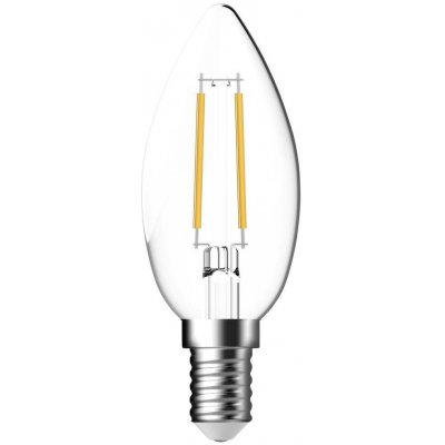 Nordlux LED žárovka svíčka C35 E14 470lm Dim C čirá