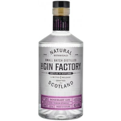 The Gin Factory Rosemary 43,8% 0,7 l (holá láhev) – Sleviste.cz