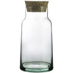 ecoglassworks Skleněná dóza Syringa s korkovým špuntem, 18x9,5 cm – Hledejceny.cz
