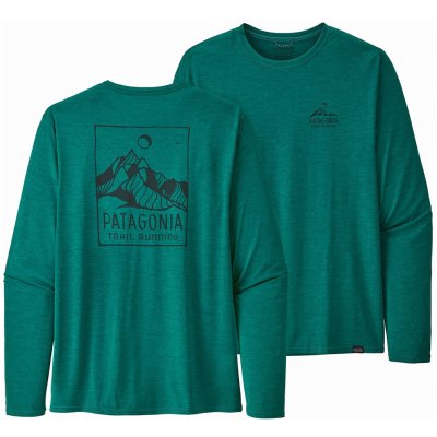 Long-Sleeved Capilene® Cool Daily Graphic Shirt Borealis Green Patagonia – Hledejceny.cz