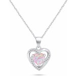 Brilio Silver Půvabný stříbrný náhrdelník NCL154WP – Zboží Mobilmania