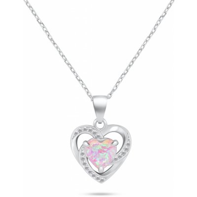 Brilio Silver Půvabný stříbrný náhrdelník NCL154WP – Zboží Mobilmania