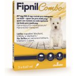 Fipnil Combo Spot-on Dog S 67 / 60,3 mg 3 x 0,67 ml – Hledejceny.cz