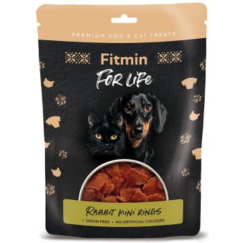 Fitmin For Life Králičí mini kroužky a kočky 70 g