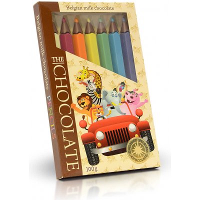T-severka Čokopastelky zvířátka mléčná čokoláda 100 g – Zboží Dáma