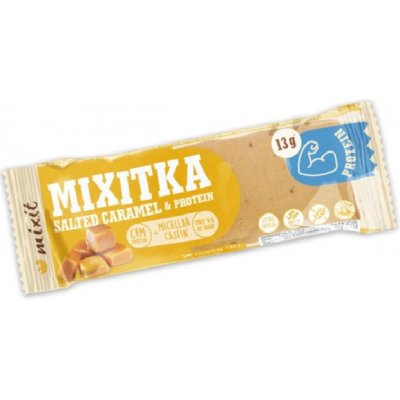 Mixitka slaný karamel a protein Mixit 43 g