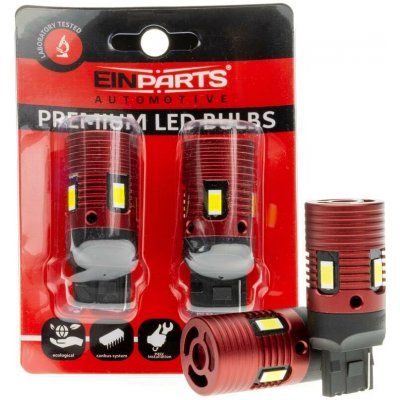 EINPARTS LED žárovky W21W 7440 4 SMD 3570 Canbus - 2 Kusy - EPL316 – Hledejceny.cz