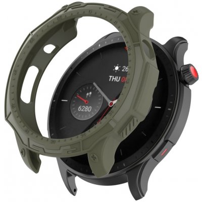 VSECHNONAMOBIL 58796 TPU HALF COVER Obal pre Amazfit GTR 4 / GTR 4 Pro zelený – Zboží Živě