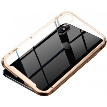 Pouzdro Baseus Magnetite Hardware Case iPhone XS Max zlaté