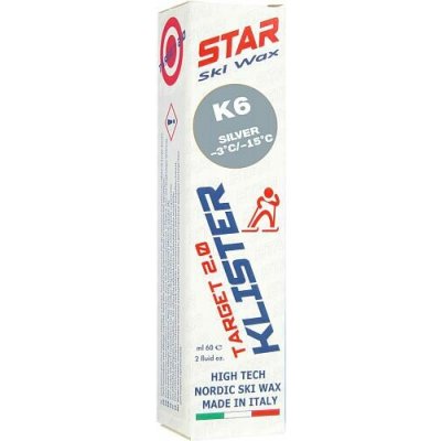 Star Ski Wax K6 Target 2.0 Klister silver 60 g – Sleviste.cz