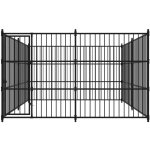 vidaXL Venkovní psí kotec 300 x 300 x 185 cm – Zboží Dáma