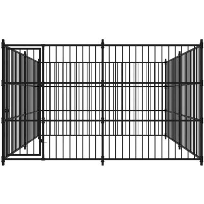 vidaXL Venkovní psí kotec 300 x 300 x 185 cm – Zboží Dáma