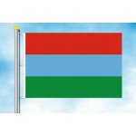 LIBEA, s.r.o. Karelská republika vlajka Rozměr: 40×60 cm, Uchycení: Karabiny na stožár – Hledejceny.cz