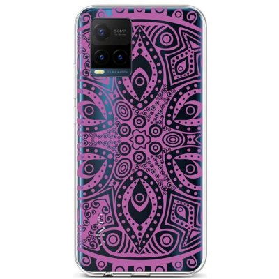 Pouzdro TopQ Vivo Y21s silikon Violet Mandala – Hledejceny.cz