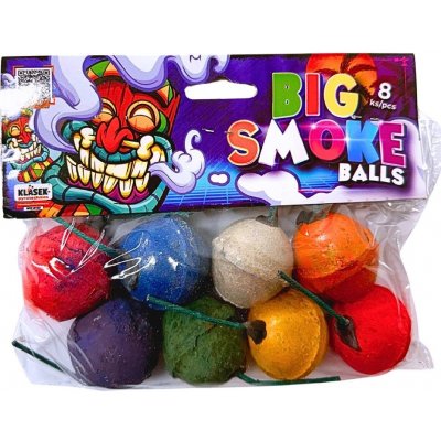 dýmovnice Big Colour Smoke Balls balení 8 kusů – Zbozi.Blesk.cz