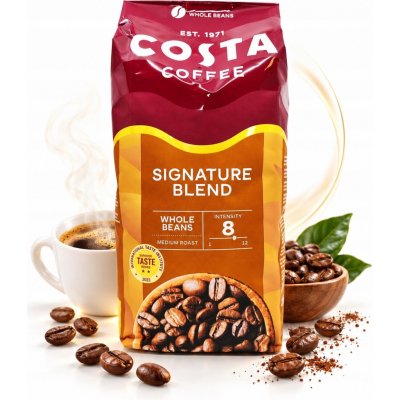 Costa Coffee Káva Signature Blend středně pražená zrnková 1 kg – Hledejceny.cz