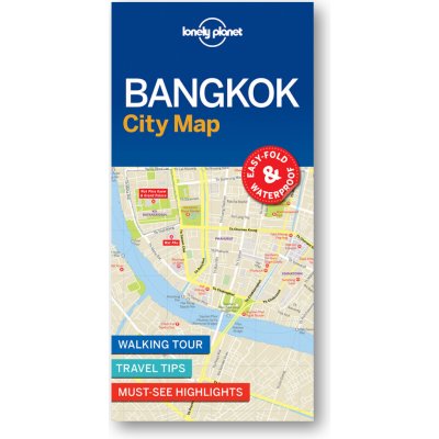 Lonely Planet Bangkok City Map – Hledejceny.cz