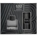 Antonio Banderas Seduction in Black EDT 100 ml + deospray 150 ml dárková sada – Zbozi.Blesk.cz