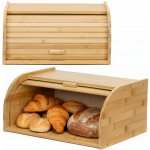 Chlebník jednodílný Springos hnědý bambusový – Sleviste.cz