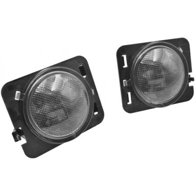 Sada LED bočních obrysovek, Kouřová, Lem blatníku, Jeep Wrangler JK, serie Nighthawk | Zboží Auto