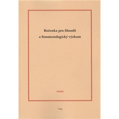 Ročenka pro filosofii a fenomenologický výzkum 2011 – Hledejceny.cz