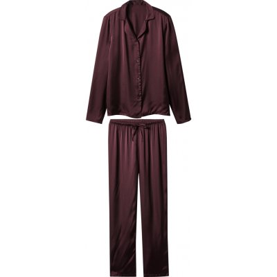 esmara Dámské saténové (burgundská(32/34)) – Zboží Mobilmania