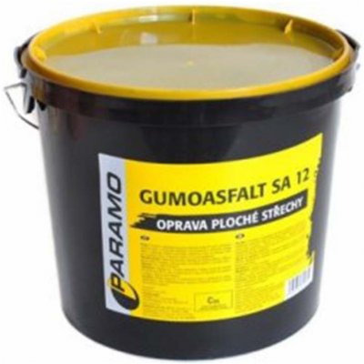 Gumoasfalt SA 12 asfaltový nátěr na opravu střech černý, 5 kg – HobbyKompas.cz