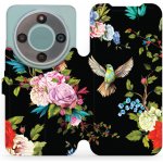 Mobiwear na mobil Honor Magic8 Lite - VD09S, ptáčci a květy – Zboží Živě