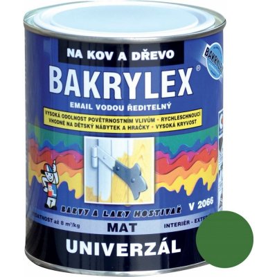 Bakrylex Univerzal mat 0,7 kg zeleň tmavá – Zboží Mobilmania