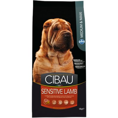 Cibau Dog Adult Sensitive Lamb & Rice 2 x 12 kg – Hledejceny.cz
