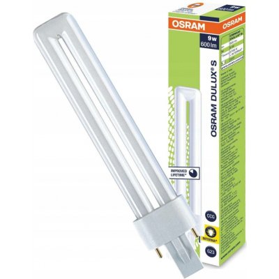 Osram Dulux S G23 9W 827 úsporná žárovka – Zboží Živě
