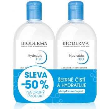 Bioderma Hydrabio H2O micelární voda 2 x 500 ml dárková sada