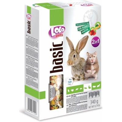 LOLO pets Basic 2v1 zeleninové a ovocné 340 g – Zbozi.Blesk.cz