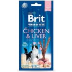 Brit Premium by Nature Cat 3 Sticks Chicken & Liver 15 g – Hledejceny.cz