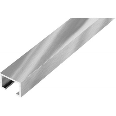 Acara listela úzká rovná elox stříbro kartáč DL1 20 mm 2,5 m – Zboží Mobilmania