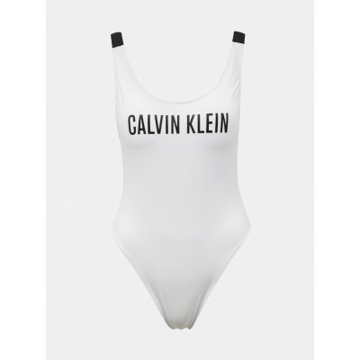 Calvin Klein Underwear Bílé jednodílné Scoop Back One Piece-RP