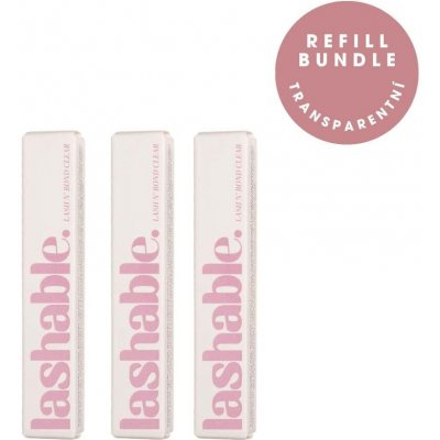 Lashable Refill transparentní lepidlo Lash N' Bond 3 x 5 g – Sleviste.cz