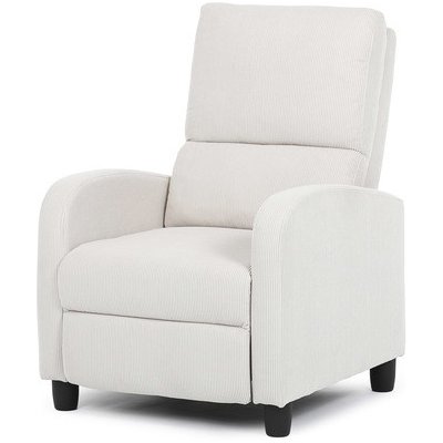 Autronic TV-4011 BGE2 manuální polohování push back potah manšestrová béžová látka – Zbozi.Blesk.cz