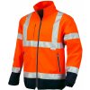 Pracovní oděv Industrial Starter ISSA Výstražná softshellová bunda FLASH 04512 žlutá/černá 610012